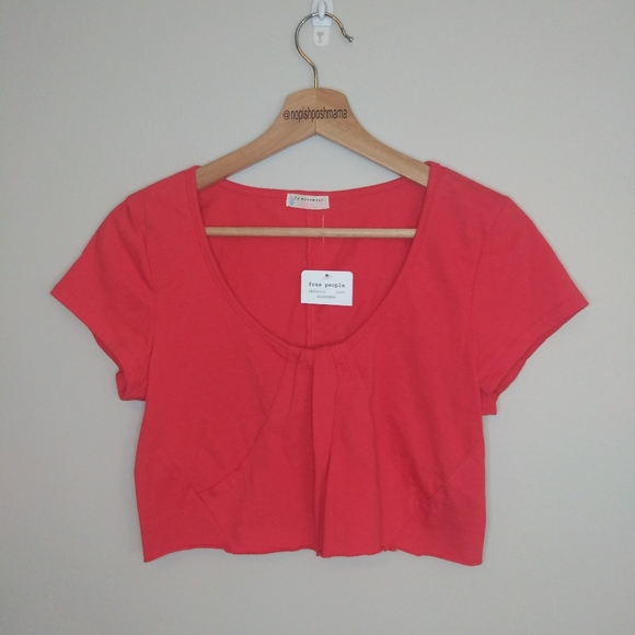 Free People Movement Start It Up Crop Top Medium - Picture 2 of 9